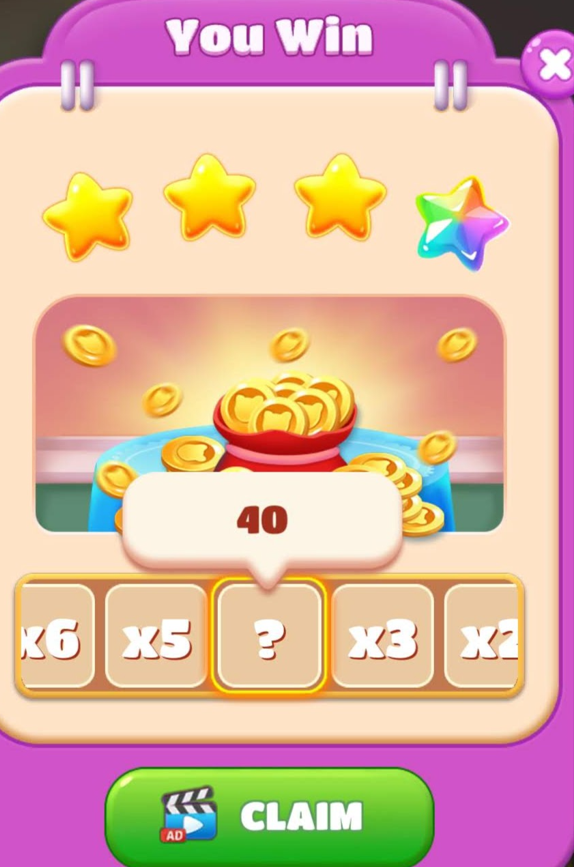 Piggy Match coins reward multiplier