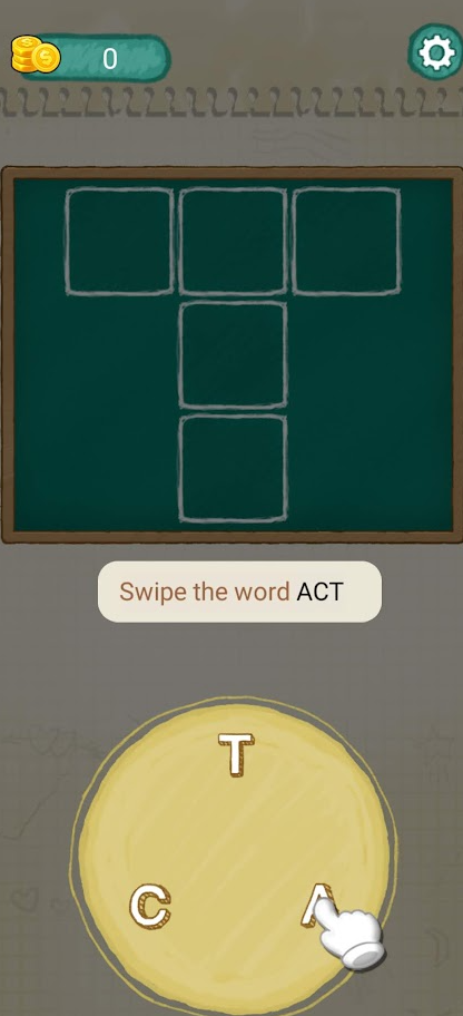 Words Champ game interface