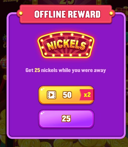 Jackpot Master offline rewards