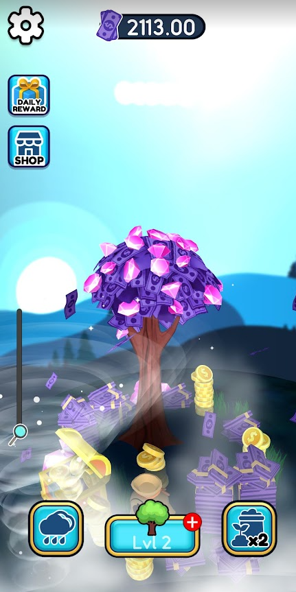 Magical Tree game interface