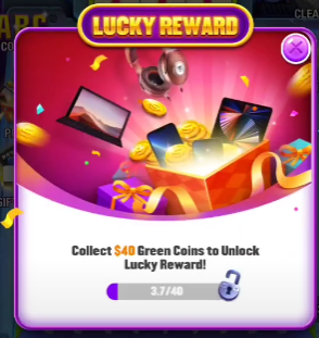 Crazy Coin lucky rewards