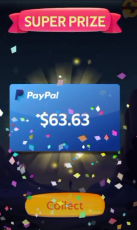 Jewel Shock virtual cash rewards